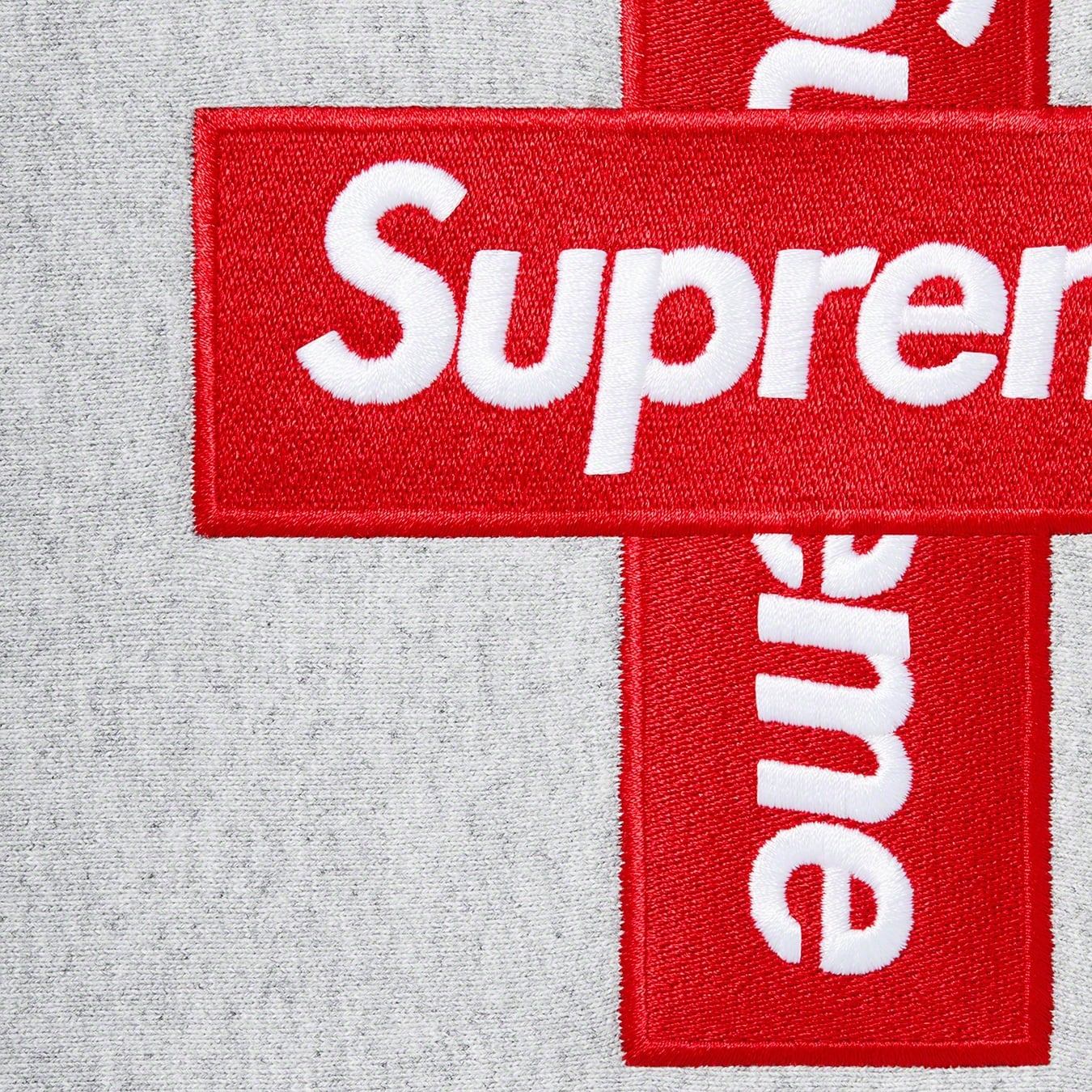 Cross Box Logo Hooded Sweatshirt view 17